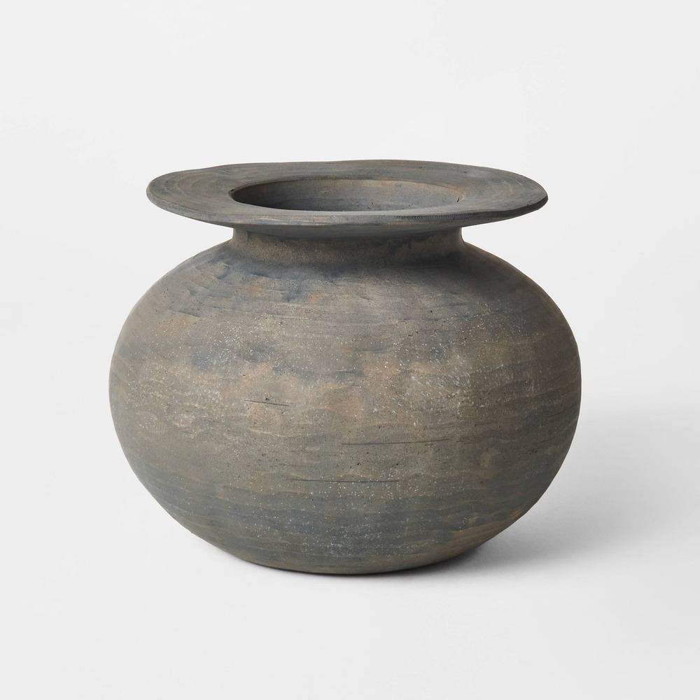 Ceramic Round Exaggerated Rim Vase - Threshold Studio McGee, Target